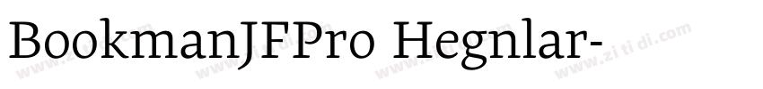 BookmanJFPro Regular字体转换 BookmanJFPro Regular字体转换